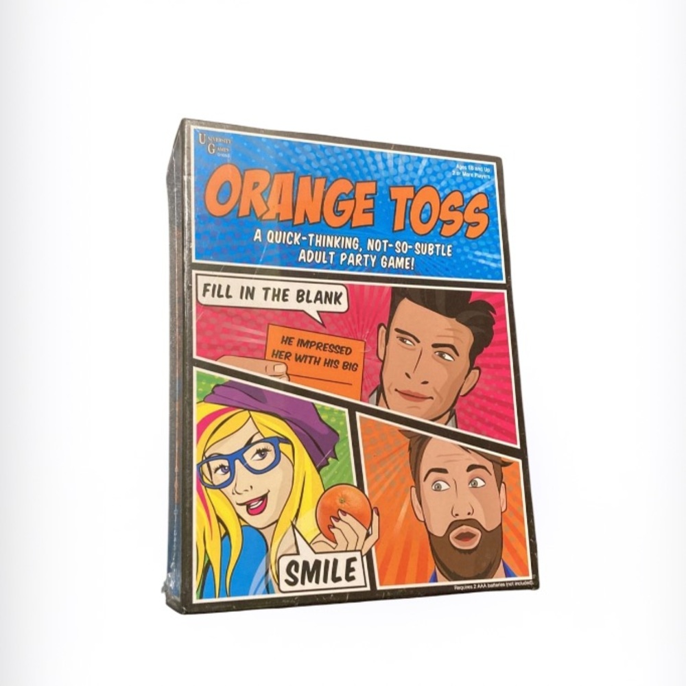 Orange Toss Adult Party Game